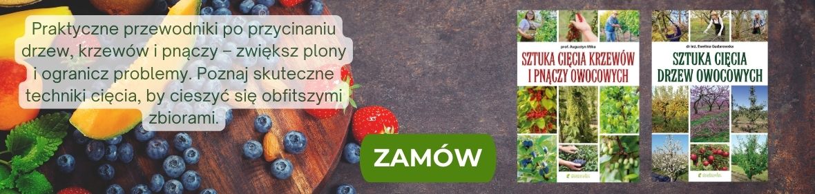 Książki sztuka cięcia owocowych drzew, krzewów i pnączy